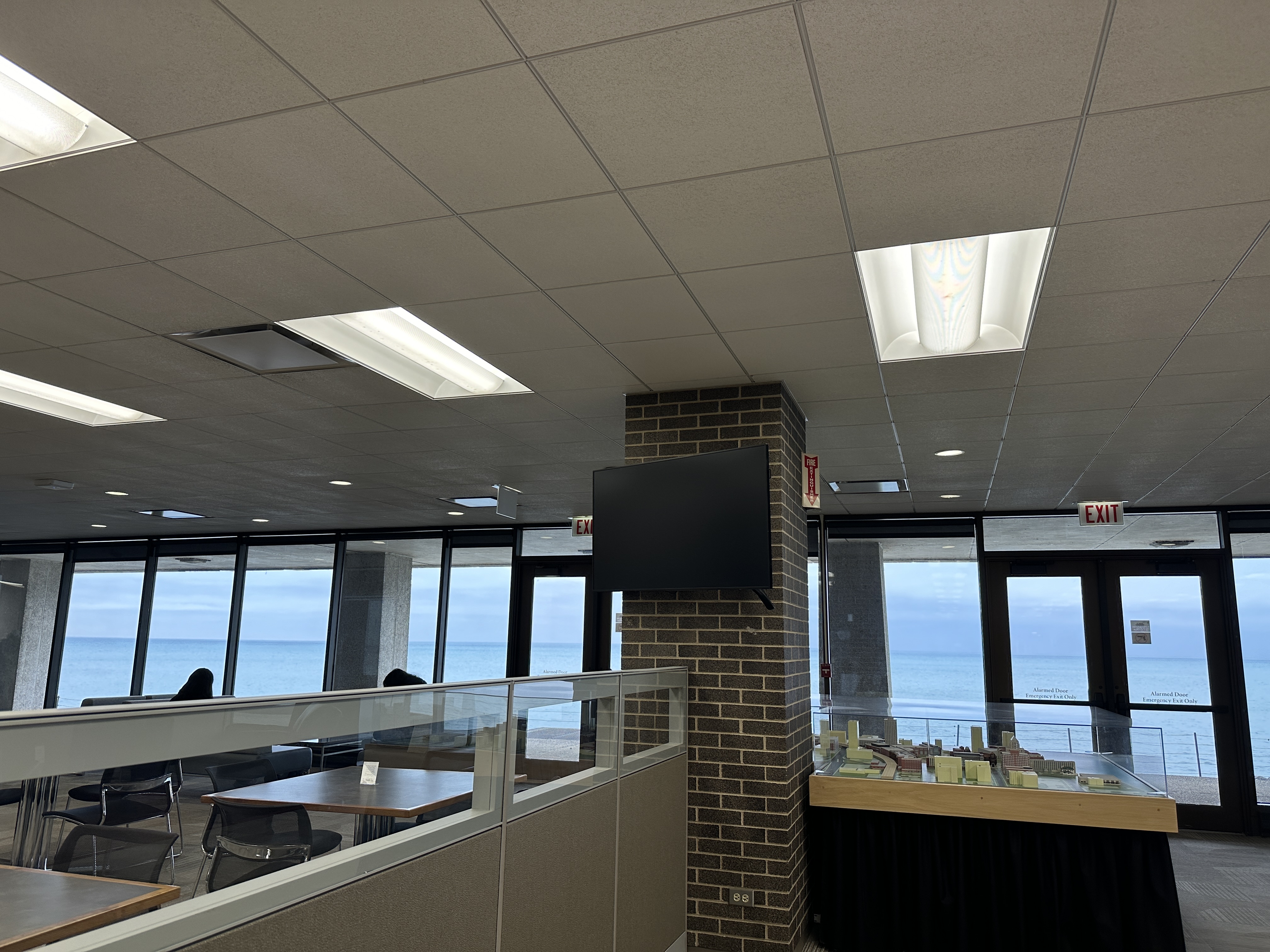 Sullivan Center 2nd Floor Digital Signage